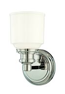 Hudson Valley Windham 5 Inch Bathroom Vanity Light in Polished Nickel