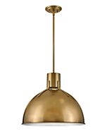 Hinkley Argo 1-Light Pendant In Heritage Brass