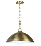 Craftmade Timarron 20 Inch Pendant Light in Legacy Brass
