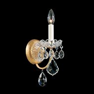 Schonbek New Orleans Wall Sconce in French Gold with Clear Heritage Crystals
