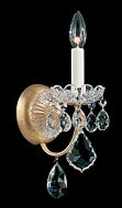 New Orleans 1-Light Wall Sconce in Black Pearl