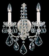 New Orleans 2-Light Wall Sconce in Black Pearl