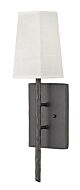 Hinkley Tress 1-Light Wall Sconce In Forged Iron