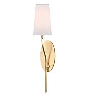 Hudson Valley Rutland 26 Inch Wall Sconce in Aged Brass