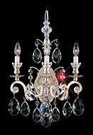 Renaissance 3-Light Wall Sconce in Antique Silver