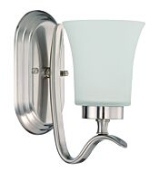 Craftmade Northlake 7 Inch Wall Sconce in Satin Nickel