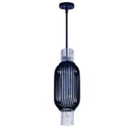 Maxim Lighting Aviary 9 Inch 8 Light Clear Pendant in Anthracite