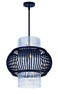 Maxim Lighting Aviary 21 Inch 13 Light Clear Pendant in Anthracite