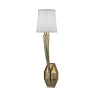 Hudson Valley Erie 21 Inch Wall Sconce in Aged Brass