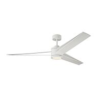 Monte Carlo Armstrong 60 Inch Indoor Ceiling Fan in Matte White