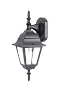 Builder's Choice 1-Light Wall Sconce in Matte Black