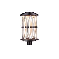 Kalco Belmont Outdoor 24 Inch Outdoor Post Light in Florence Gold