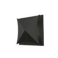 Facet LED Wall Lamp in Charcoal