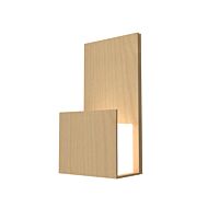 Clean 1-Light Wall Lamp in Maple