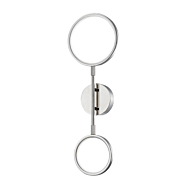 Hudson Valley Saturn Wall Sconce in Polished Nickel