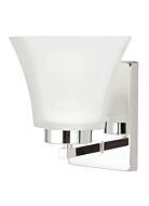 Sea Gull Bayfield 8 Inch Wall Sconce in Chrome