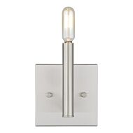 Vector 1-Light Bathroom Vanity Light Sconce in Brushed Nickel