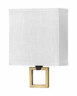 Hinkley Link Off White Wall Sconce In Black