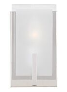 Syll 1-Light Bathroom Vanity Light Sconce in Chrome