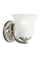 Sea Gull Emmons Wall Sconce in Brushed Nickel