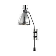 Hudson Valley Solaris 30 Inch Wall Sconce in Polished Nickel