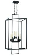 Craftmade Cubic 8 Light 21 Inch Foyer Light in Aged Bronze Brushed