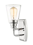Z-Lite Annora 1-Light Wall Sconce In Chrome
