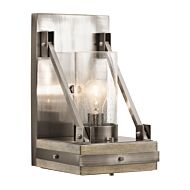 Kichler Colerne 1 Light Wall Sconce in Classic Pewter