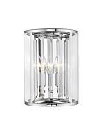 Z-Lite Monarch 2-Light Wall Sconce In Chrome