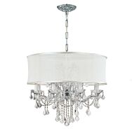 Brentwood 12-Light Chandelier in Polished Chrome