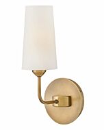 Hinkley Lewis 1-Light Wall Sconce In Heritage Brass