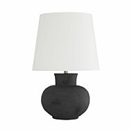 Arteriors Troy 28 Inch Table Lamp in Black
