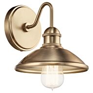 Clyde 1-Light Wall Sconce in Champagne Bronze