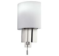 Kalco Espille 10 Inch Wall Sconce in Satin Nickel