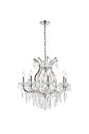 Maria Theresa 9-Light Chandelier in Chrome