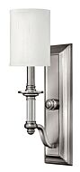 Hinkley Sussex 1-Light Wall Sconce In Brushed Nickel