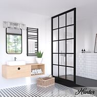 Hunter Astwood 4-Light Bathroom Vanity Light in Brushed Nickel