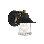 Minka Lavery Westfield Manor Bathroom Wall Sconce in Sand Coal With Soft Brass
