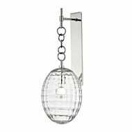 Hudson Valley Venice Wall Sconce in Polished Nickel