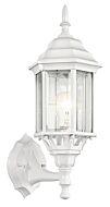 Chesapeake 1-Light Outdoor Wall Mount in White