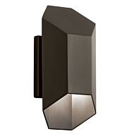 Kichler Estella LED Med. Outdoor Wall in Textured Architectural Bronze