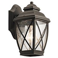 Kichler Tangier 10.25 Inch Outdoor Wall Sconce in Olde Bronze