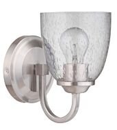 Craftmade Serene 9 Inch Wall Sconce in Brushed Polished Nickel