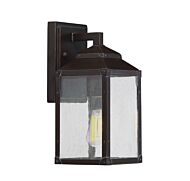 Savoy House Brennan 1 Light Outdoor Wall Lantern in English Bronze with Gold