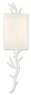 Baneberry 1-Light Wall Sconce in Gesso White