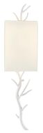 Baneberry 1-Light Wall Sconce in Gesso White