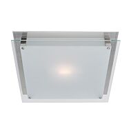 Access Vision 12 Inch Ceiling Light in Brushed Steel