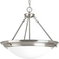 Eclipse 3-Light Pendant in Brushed Nickel