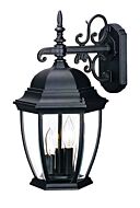 Wexford 3-Light Wall Sconce in Matte Black