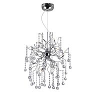 CWI Lighting Cherry Blossom 15 Light Chandelier with Chrome finish